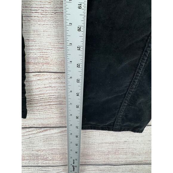 Annette Gortz Germany Velvet Stretch Pants Womens 38/US 8 Black - Picture 11 of 11